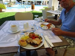 Gerianotis Beach Resort in Platanias, Crete.