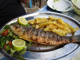 Alykes Taverna in Agia Galini, Crete, Kreta