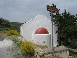 Byzantine church of Agios Georgios in Ano Viannou, Kreta, Crete