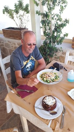 Petra Bay taverna, Analipsi, Makrigialos, Kreta, Crete