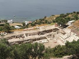 Milos ancient theather