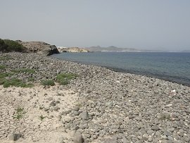 Milos Phylakopi Beach