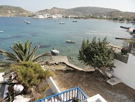 Milos, Heliotropio Hotel in Pollonia