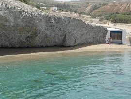 Milos, Alogomandra of Agios Konstantinos Beach