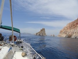 Polyaigos island, Milos