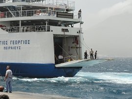 Milos ferries, Milos veerboten