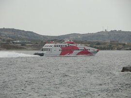 Milos ferries, Milos veerboten