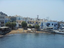 Traditional house by the sea, Nisyros Greece, Griekenland