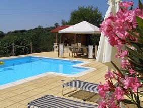 Fig Leaf Villas, Peloponnese, the pool