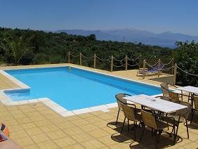 Fig Leaf Villas, Peloponnese, the pool