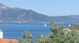 Trikeri and Agia Kyriaki, Pilion, Pelion, Greece, Griekenland