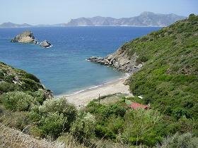 Samos, around Moni Agios Ioannis Eleimonas, rondom het klooster Agios Ioannis Eleimonas