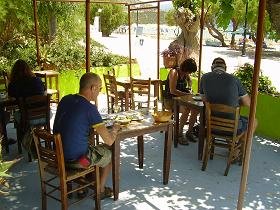 Samos, El Greco Taverne, Psili Amos Beach