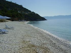 Samos, Psili Amos Beach near Limnionas