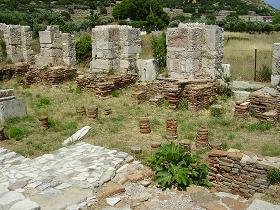 Samos, Roman Baths, Thermai, Romeinse baden, Pythagorio