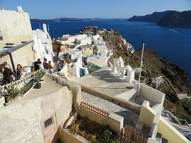 Oia in Santorini