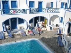 Santorini, Perissa Beach, Villa Roula