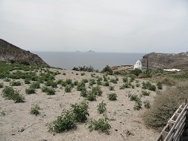 Santorini, Christiana islets