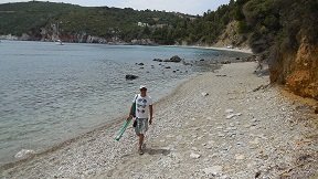 Skopelos, Stafilos beach