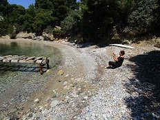 Atsitsa beach, Skyros