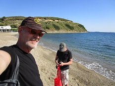 Acherounes beach, Skyros