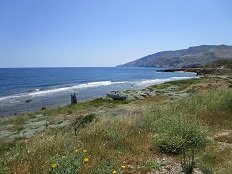 Lino beach, Skyros