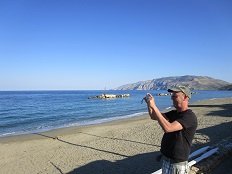 Molos beach, Magazia beach, Skyros