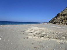 Kareflou beach, Skyros