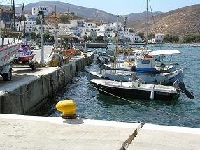 Tinos stad Griekenland, Tinos Town in Greece